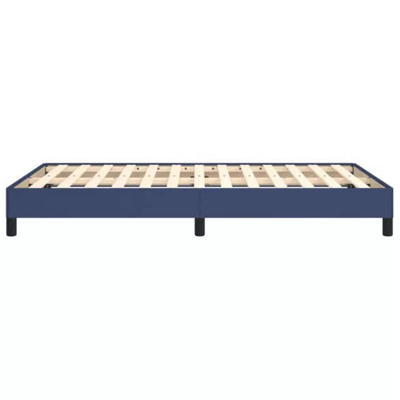 ágykeret matrac nélkül kék 120x190 cm szövet