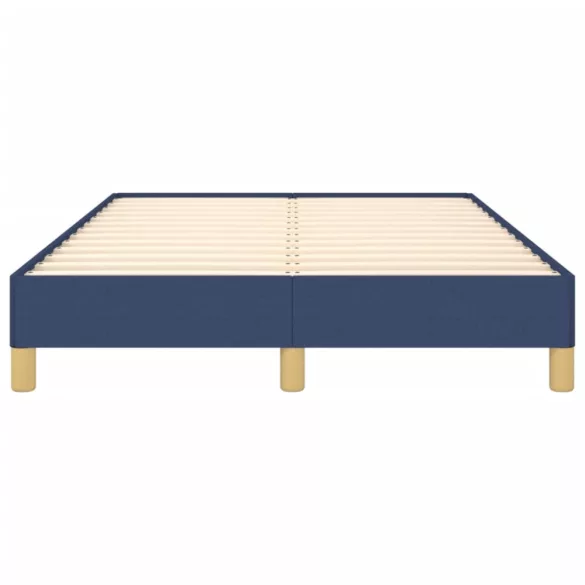 ágykeret matrac nélkül kék 120x190 cm szövet