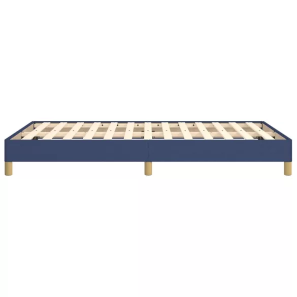 ágykeret matrac nélkül kék 120x190 cm szövet