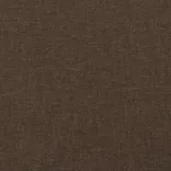 ágykeret matrac nélkül sötétbarna 120x190 cm szövet