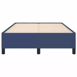 ágykeret matrac nélkül kék 120x190 cm szövet