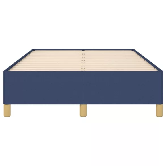 ágykeret matrac nélkül kék 120x190 cm szövet