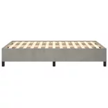 ágykeret matrac nélkül Világosszürke 120x190 cm Velvet