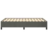 ágykeret matrac nélkül sötétszürke 120x190 cm Velvet