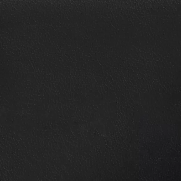 ágykeret matrac nélkül fekete 120x190 cm műbőr