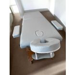 2 zónás kék fa masszázságy hordozótáskával-2104S