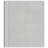 világosszürke 100% oxford poliészter erkélyparaván 120 x 400 cm