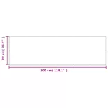 homokszínű 100% oxford poliészter erkélyparaván 90 x 300 cm