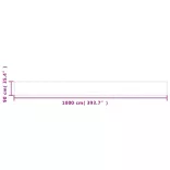 homokszínű 100% oxford poliészter erkélyparaván 90 x 1000 cm