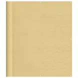 homokszínű 100% oxford poliészter erkélyparaván 120 x 800 cm