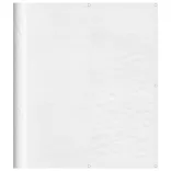 fehér 100% oxford poliészter erkélyparaván 120 x 700 cm