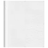 fehér 100% oxford poliészter erkélyparaván 120 x 800 cm