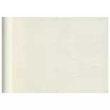 krémszínű 100% oxford poliészter erkélyparaván 75 x 1000 cm