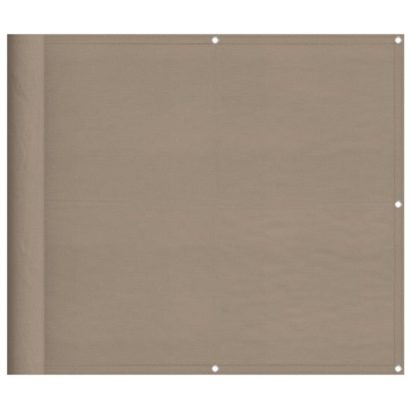tópszínű erkélyparaván 100% oxford poliészter 90 x 1000 cm