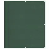 sötétzöld 100% oxford poliészter erkélyparaván 120 x 700 cm