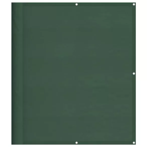 sötétzöld 100% oxford poliészter erkélyparaván 120 x 700 cm