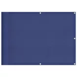 kék 100% oxford poliészter erkélyparaván 75 x 700 cm