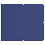 kék 100% oxford poliészter erkélyparaván 90 x 800 cm