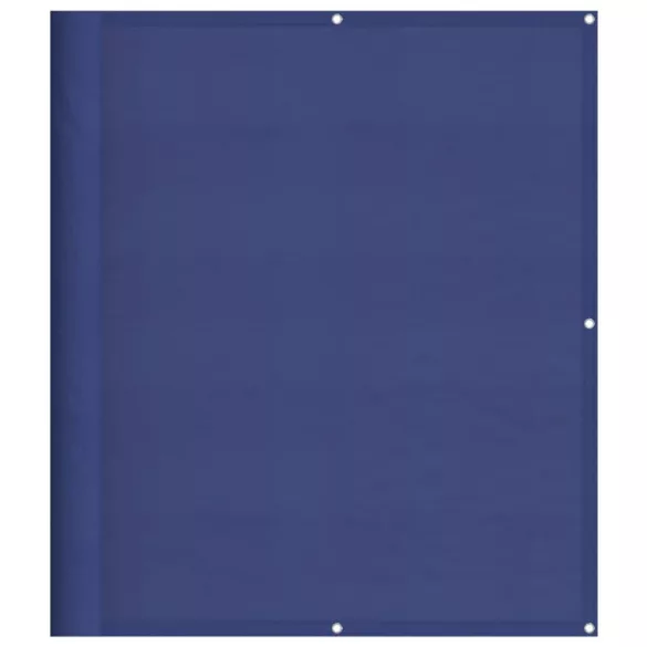 kék 100% oxford poliészter erkélyparaván 120 x 800 cm