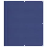 kék 100% oxford poliészter erkélyparaván 120 x 1000 cm