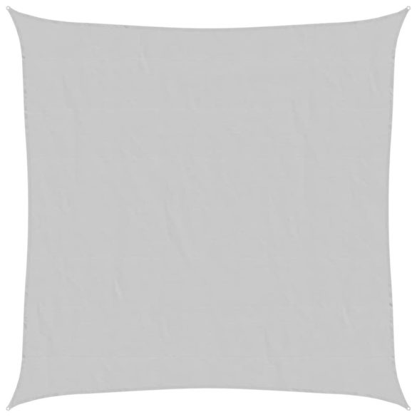 szürke 100% poliészter oxford szövet napvitorla 4,5x4,5 m