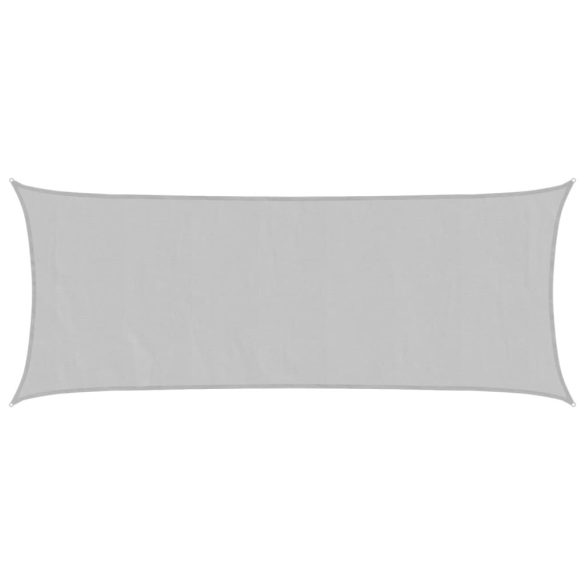 szürke 100% poliészter oxford szövet napvitorla 4,5x2 m