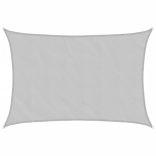 világosszürke 100% poliészter oxford szövet napvitorla 3,5x2,5m