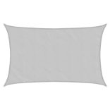 világosszürke 100% poliészter oxford szövet napvitorla 8x5 m