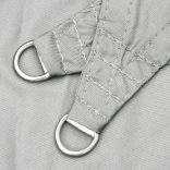 világosszürke 100% poliészter oxford szövet napvitorla 8x5 m