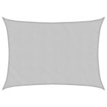 világosszürke 100% poliészter oxford szövet napvitorla 8x6 m