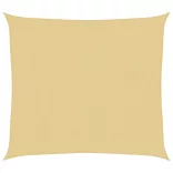 homokszínű 100% poliészter oxford szövet napvitorla 3x2,5 m