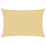 homokszínű 100% oxford szövet napvitorla 4,5x3,5 m