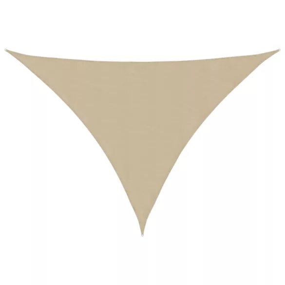 bézs 100% poliészter oxford szövet napvitorla 7 x 5 x 5 m