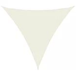 krémszínű 100% poliészter oxford szövet napvitorla 2 x 2 x 2 m