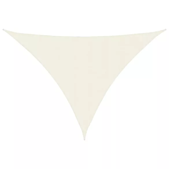 krémszínű 100% poliészter oxford szövet napvitorla 7x5x5 m