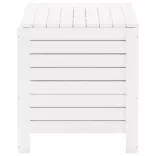 RANA fehér tömör fenyőfa tárolóláda fedéllel 80 x 49 x 54 cm