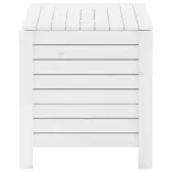 RANA fehér tömör fenyőfa tárolóláda fedéllel 100 x 49 x 54 cm