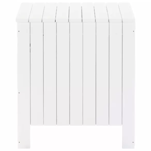 RANA fehér tömör fenyőfa tárolóláda fedéllel 60 x 49 x 54 cm