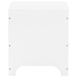 RANA fehér tömör fenyőfa tárolóláda fedéllel 60 x 49 x 54 cm