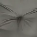2 db sötétszürke szövet magas háttámlájú székpárna 120x50x7 cm