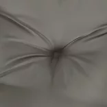 6 db sötétszürke szövet magas háttámlájú székpárna 120x50x7 cm