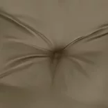 2 db tópszínű szövet magas háttámlájú székpárna 120x50x7 cm