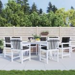 6 db melange antracit szövet háttámlás székpárna 100x50x7 cm