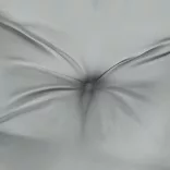 6db melange világosszürke szövet háttámlás székpárna 100x50x7cm