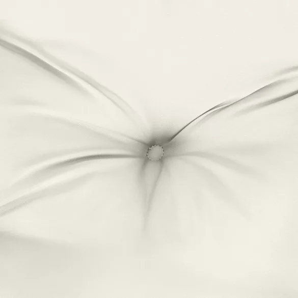 2 db melange krémszínű szövet háttámlás székpárna 100x50x7 cm