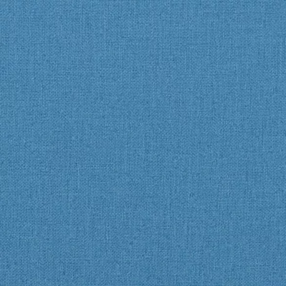 2 db melange kék szövet alacsony háttámlás székpárna 100x50x7cm