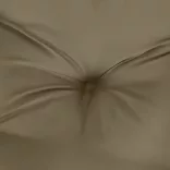 6 db melange tópszínű szövet háttámlás székpárna 100x50x7 cm