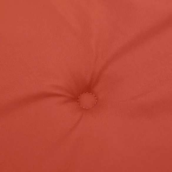 6 db melange piros szövet magas háttámlájú székpárna 120x50x4cm
