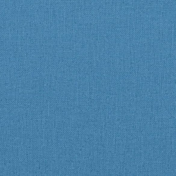 2 db melange kék szövet alacsony háttámlás székpárna 100x50x4cm