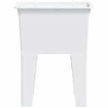 fehér gyanta mosókád 59 x 41 x 75 cm